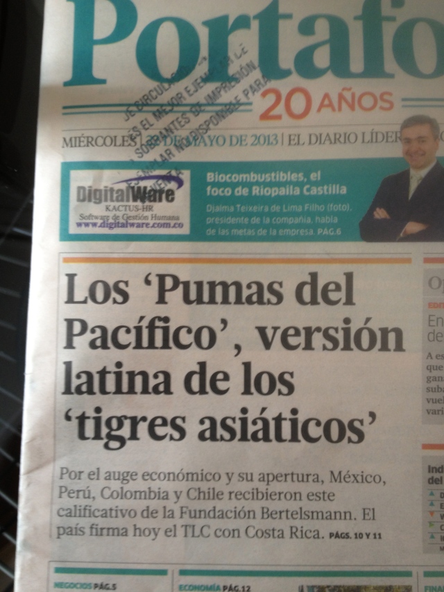 Portafolio shows love with a front page story on the Pumas